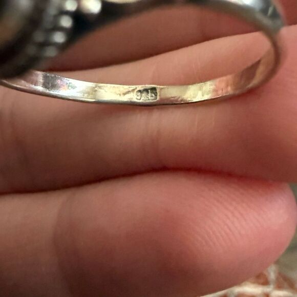 Stunning Faceted Genuine Solitaire Citrine Statement Ring 12 New - Picture 4 of 5